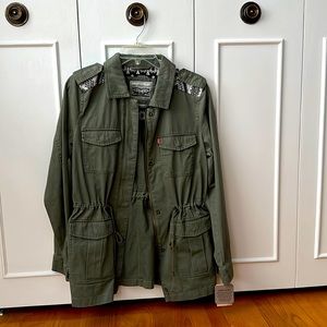 NWT Levi Strauss Green Jacket